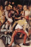 Grunewald, Matthias The Mocking of Christ oil on canvas